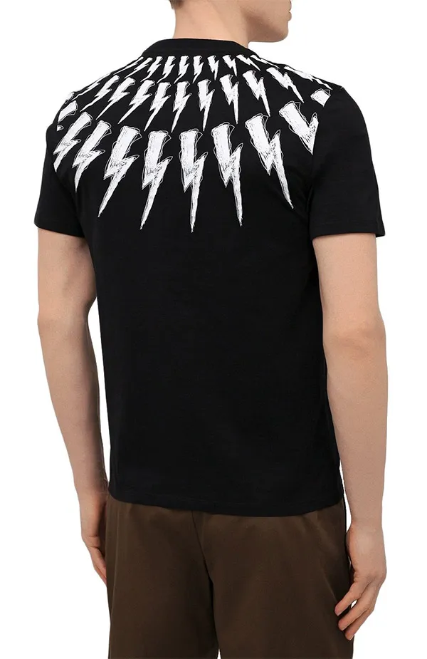 Áo Phông Neil Barrett T-shirts PBJT883S Q516S Màu Đen - Thời trang - Vua Hàng Hiệu