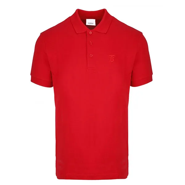 Áo Polo Burberry Monogramme Shirt 8014317-1003 Màu Đỏ - 3