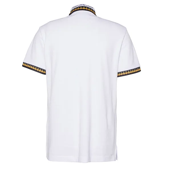 Áo Polo Versace Jeans Couture Garland 72GAGT06 Czarny Regular Fit Màu Trắng - Thời trang - Vua Hàng Hiệu