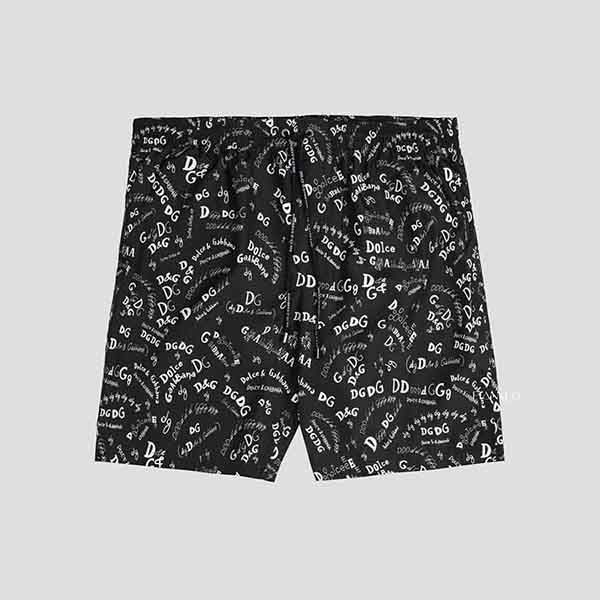 Quần Shorts Dolce & Gabbana Swim D&G M4A13T HSMLS Màu Đen - 1
