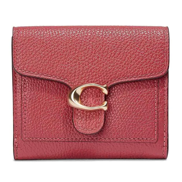 Ví Nữ Coach Ladies Deep Red Tabby Small Wallet 76527 GDDPR Màu Đỏ Đậm