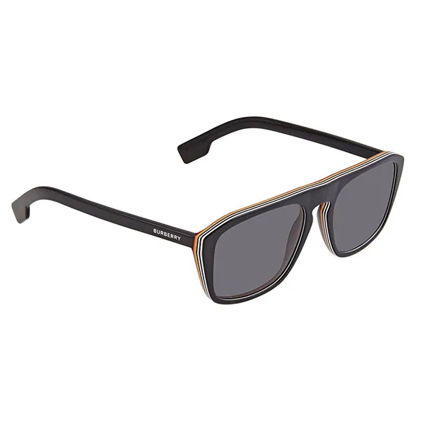 Kính Mát Burberry Polarized Grey Browline Men's Sunglassesites BE4286 379881 55 Màu Đen Xám