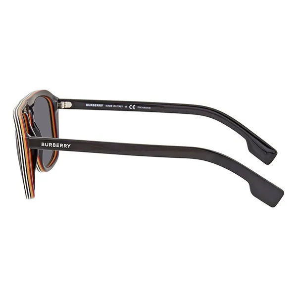 Kính Mát Burberry Polarized Grey Browline Men's Sunglassesites BE4286 379881 55 Màu Đen Xám