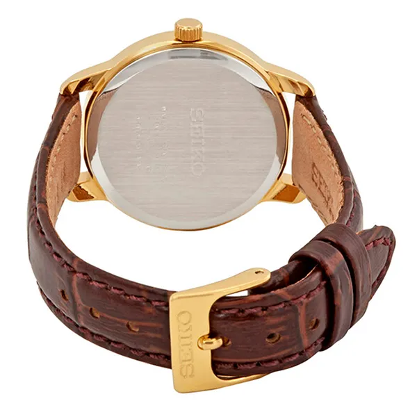 Đồng Hồ Nữ Seiko Neo Classic Silver Dial Ladies Watch SUR658P1 Màu Nâu Mặt Bạc - Đồng hồ - Vua Hàng Hiệu