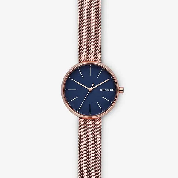 Đồng Hồ Nữ Skagen SKW2593 Màu Vàng Mặt Xanh