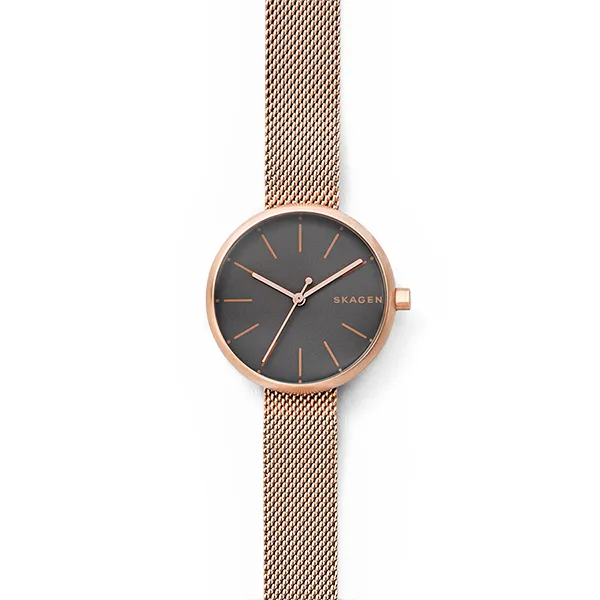 Đồng Hồ Skagen SKW2645 Cho Nữ Màu Vàng Hồng Mặt Xám - Đồng hồ - Vua Hàng Hiệu