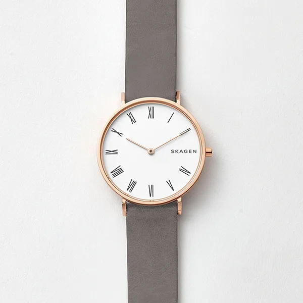 Đồng Hồ Skagen SKW2674 Cho Nữ Màu Xám Mặt Trắng