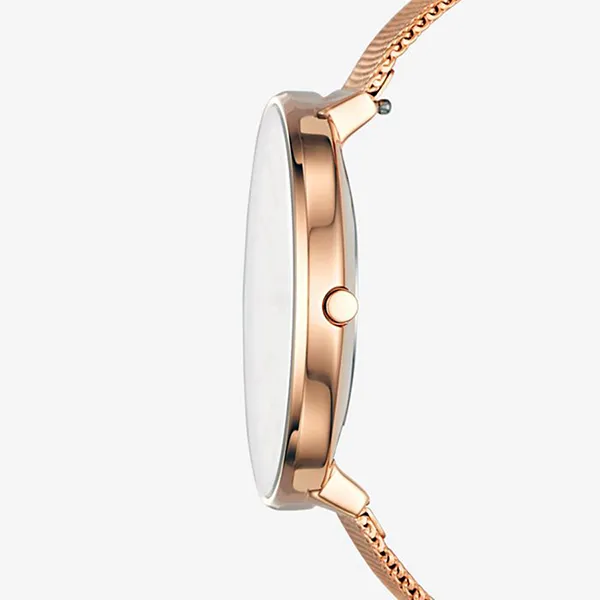 Đồng Hồ Skagen SKW2688 Cho Nữ Màu Vàng Hồng Mặt Trắng - Đồng hồ - Vua Hàng Hiệu