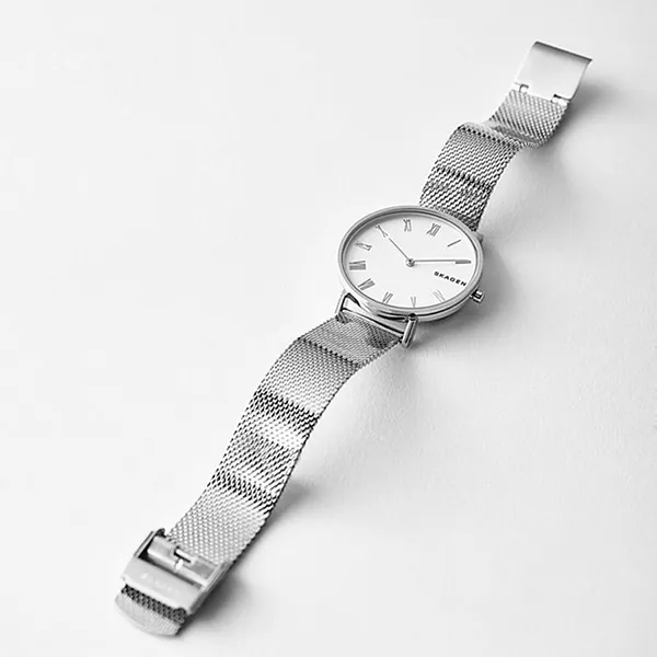Đồng Hồ Nữ Skagen SKW2712 Màu Bạc Mặt Trắng - Đồng hồ - Vua Hàng Hiệu