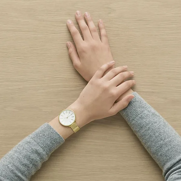 Đồng Hồ Nữ Skagen SKW2722 Màu Vàng Đồng Mặt Trắng