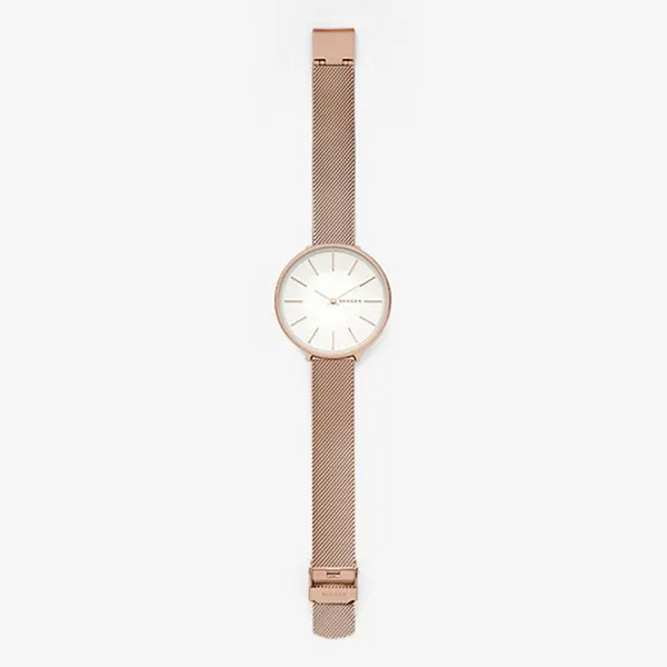 Đồng Hồ Nữ Skagen SKW2726 Màu Vàng Hồng Mặt Trắng - Đồng hồ - Vua Hàng Hiệu
