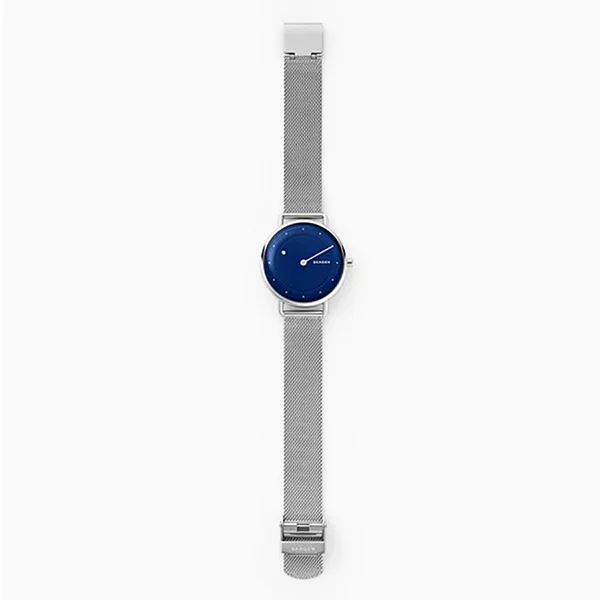 Đồng Hồ Nữ Skagen SKW2738 Màu Bạc Mặt Xanh Đậm - Đồng hồ - Vua Hàng Hiệu