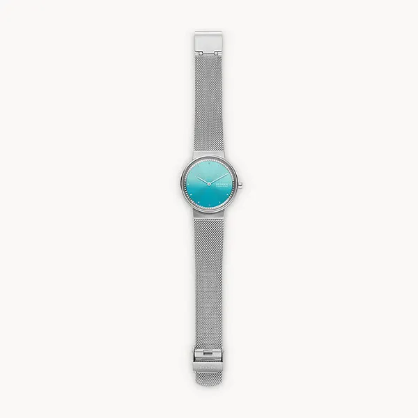 Đồng Hồ Skagen SKW2983 Cho Nữ Màu Xanh Bạc