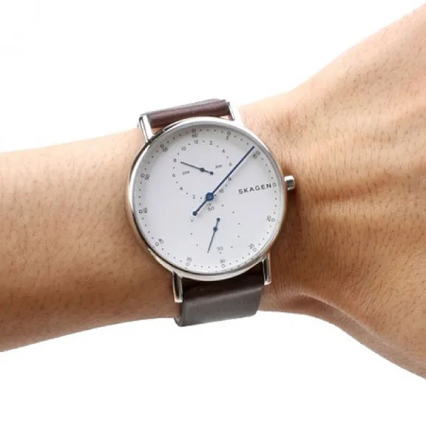 Đồng Hồ Skagen SKW6391 Cho Nam Màu Nâu Trắng