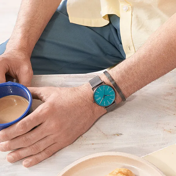Đồng Hồ Skagen SKW6743 Cho Nam Màu Xanh Bạc - Đồng hồ - Vua Hàng Hiệu