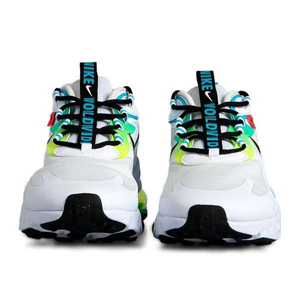 Giày Thể Thao Nike Air Max 270 React Worldwide Pack White CK6457-100 Phối Màu Xanh Trắng - Giày - Vua Hàng Hiệu