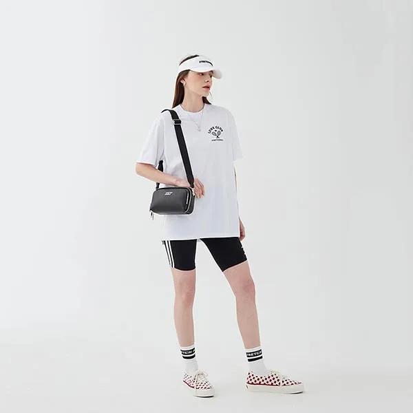 Áo Phông Stretch Angels Tennis Back Logo Overfit T-Shirt Off-White Màu Trắng - Thời trang - Vua Hàng Hiệu