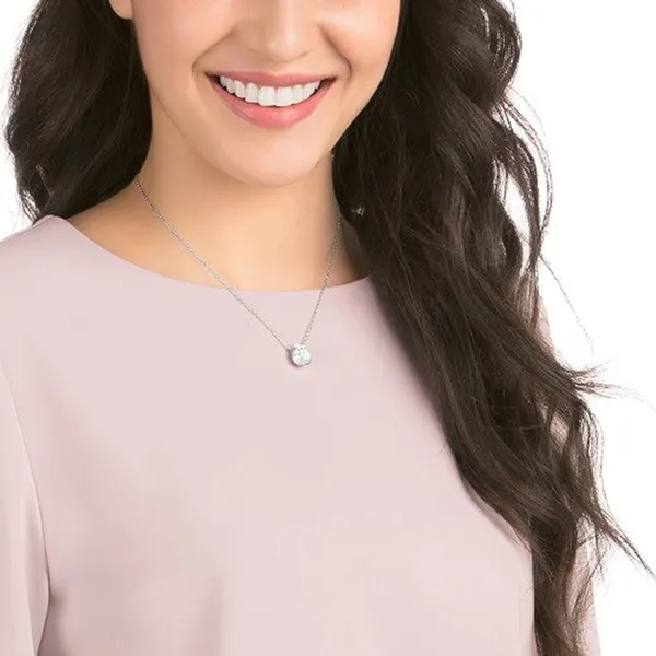 Dây Chuyền Swarovski Bella V Small Pendant 5528937 Màu Trắng - Trang sức - Vua Hàng Hiệu