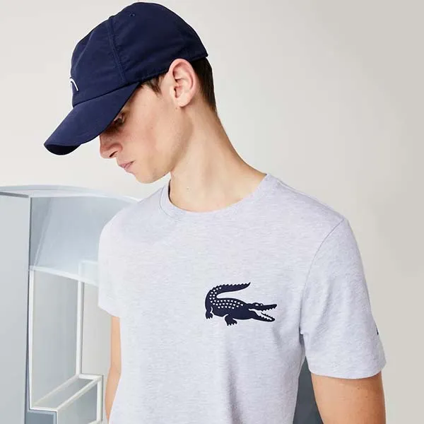 Áo Phông Lacoste TH2246 9ZU Màu Ghi Xám