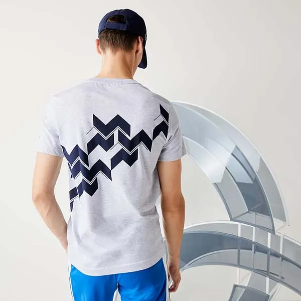 Áo Phông Lacoste TH2246 9ZU Màu Ghi Xám