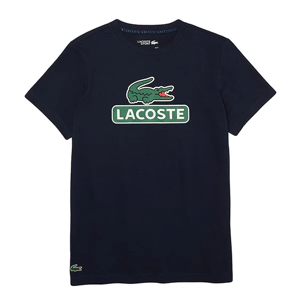 Áo Thun Men’s Lacoste SPORT Print Logo Breathable T-Shirt TH6909 Màu Xanh Navy Size M - Thời trang - Vua Hàng Hiệu