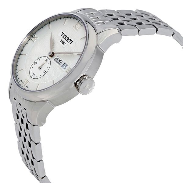 Đồng Hồ Nam Tissot Le Locle Automatic Silver Dial Men's Watch T006.428.11.038.01 Màu Bạc - 3