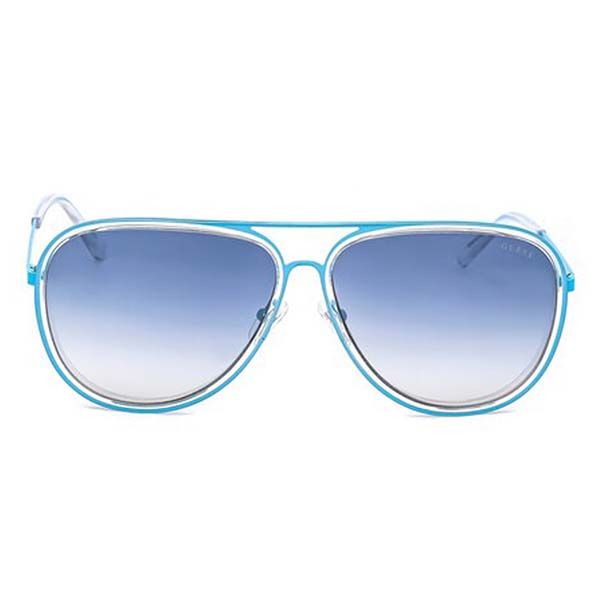 Kính Mát Guess Men's Blue Aviator/Pilot Sunglasses GU698290W64 Màu Xanh Blue - 3