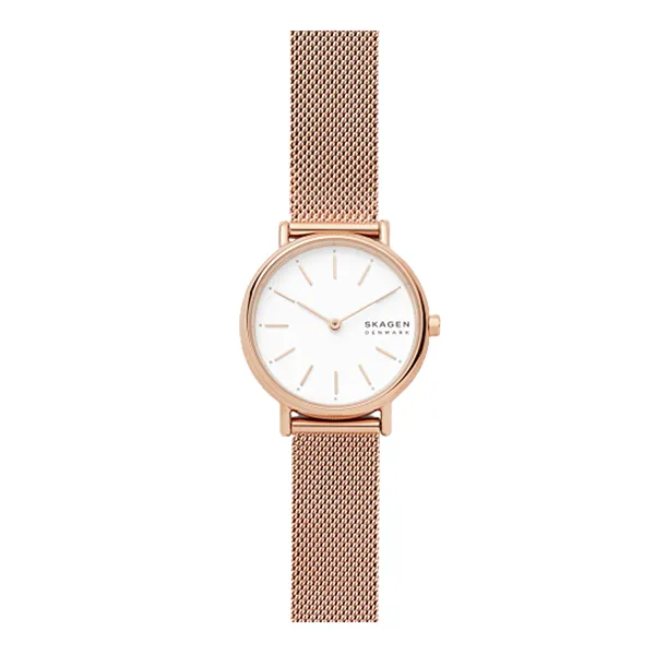 Đồng hồ Skagen SKW2694 Cho Nữ Màu Vàng Hồng Mặt Trắng - Đồng hồ - Vua Hàng Hiệu