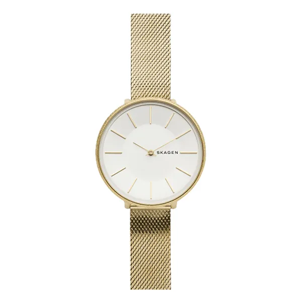 Đồng Hồ Nữ Skagen SKW2722 Màu Vàng Đồng Mặt Trắng