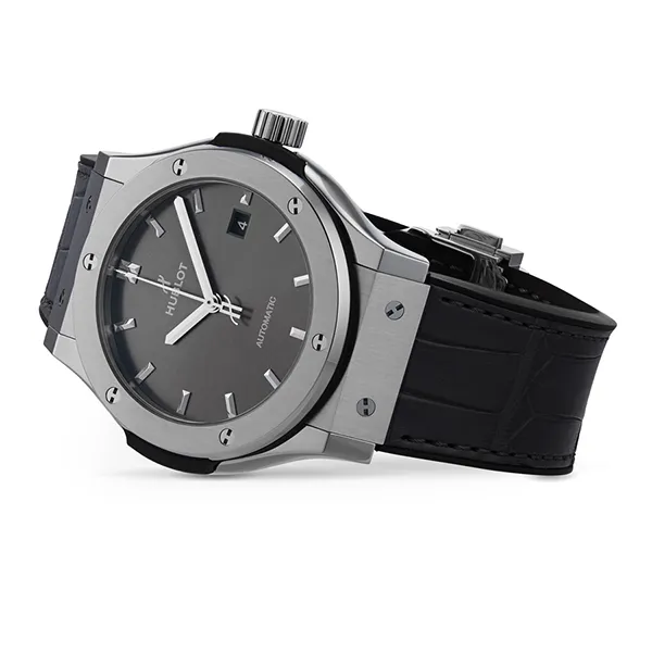 Đồng Hồ Nam Hublot Classic Fusion Automatic Grey Dial 42 mm Men's Watch 542.NX.7071.LR Màu Đen Mặt Xám - Đồng hồ - Vua Hàng Hiệu