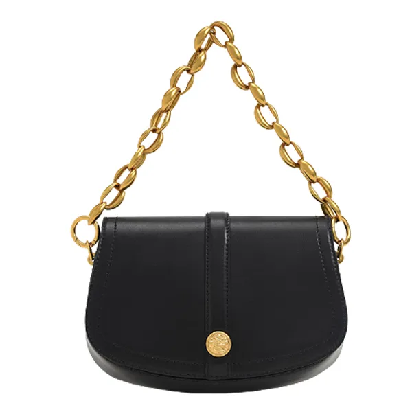 Túi Xách Nữ Charles & Keith CNK Blair Chain Handle Shoulder Bag 20151118 Màu Đen