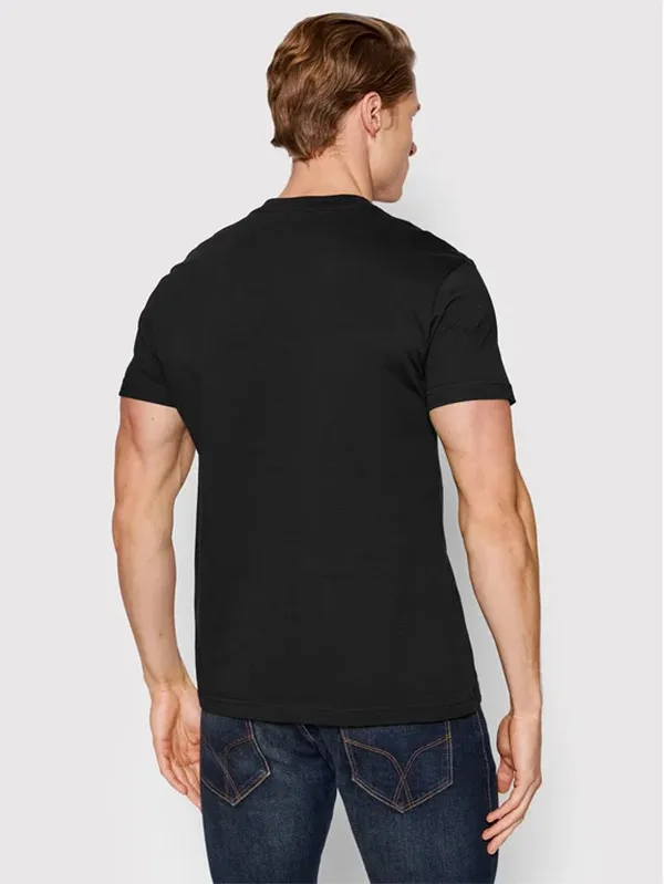 Áo Phông Versace Jeans Couture T-shirt Patch Sun 72GAH6S7 J0001 899 Màu Đen