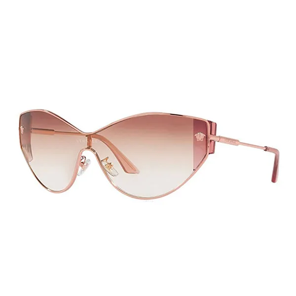 Kính Mát Versace Clear Gradient Orange Gradient Brown Cat Eye Ladies Sunglasses VE2239 14120P 47 Màu Vàng Nâu