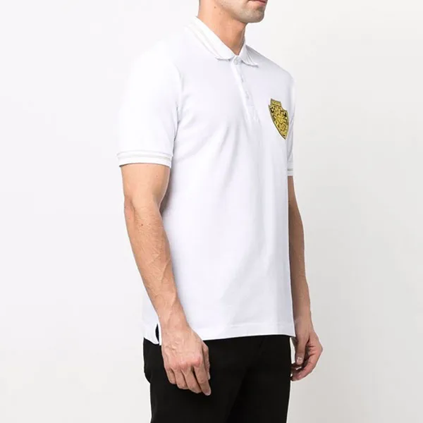 Áo Polo Versace Jeans Couture White Màu Trắng Size XS