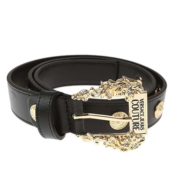 Thắt Lưng Nữ Versace Jeans Couture Womens Belts 71VA6F01 ZP051 Màu Đen - Thắt lưng - Vua Hàng Hiệu