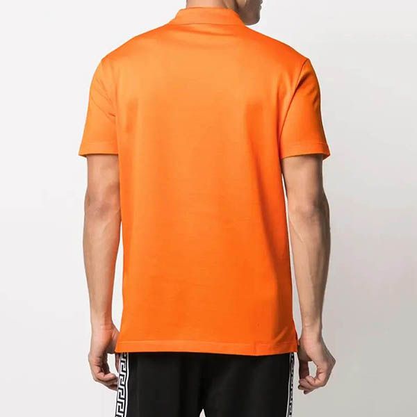 Áo Polo Versace Collection Men's Orange Medusa Polo T-shirt A87427 A237141 Màu Cam - 4