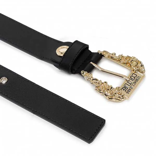 Thắt Lưng Nữ Versace Jeans Couture Women's Belt 72VA6F01 71627 3cm Màu Đen - Thắt lưng - Vua Hàng Hiệu