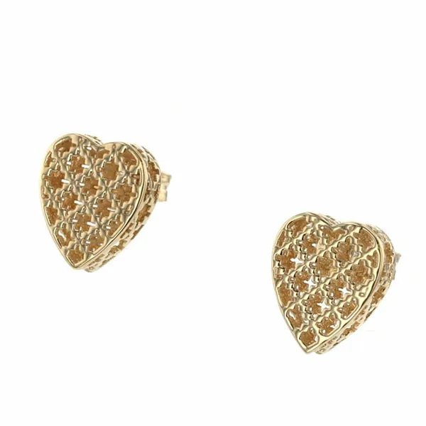 Khuyên Tai Gucci Earrings Diamantissima Heart 18k Yellow Gold Ladies Màu Vàng - Trang sức - Vua Hàng Hiệu