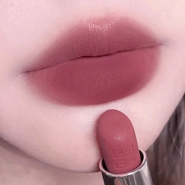 Son Givenchy Le Rouge Sheer Velvet Matte Lipstick N16 Nude Boisé Màu Hồng Nâu (2022) - Son Môi - Vua Hàng Hiệu