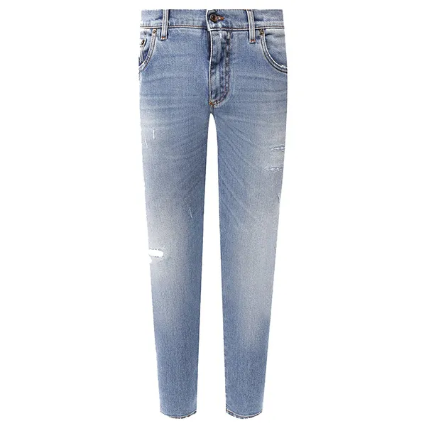 Quần Jeans Nam Dolce & Gabbana D&G Skinny GYC4LD G8BN0 Màu Xanh Nhạt - Thời trang - Vua Hàng Hiệu