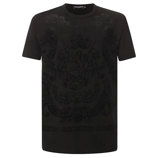 Áo Phông Nam Dolce & Gabbana D&G G8KBAT G7VCH N0000 Màu Đen