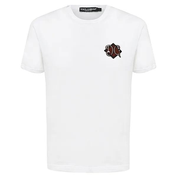 Áo Phông Nam Dolce & Gabbana D&G G8JX7Z G7XSM Màu Trắng