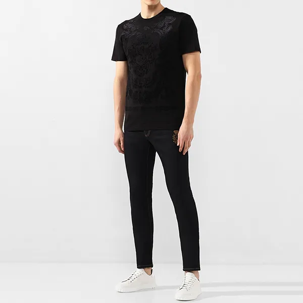 Áo Phông Nam Dolce & Gabbana D&G G8KBAT G7VCH N0000 Màu Đen