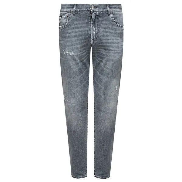 Quần Jeans Nam Dolce & Gabbana D&G Slim GY07CD G8BA1 Màu Xám Size 44 - Thời trang - Vua Hàng Hiệu