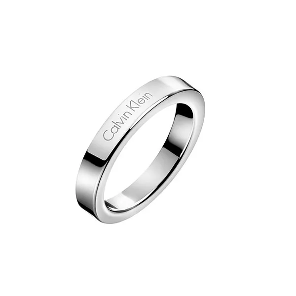 Nhẫn Calvin Klein CK Hook Ring KJ06MR000106 Màu Bạc - Trang sức - Vua Hàng Hiệu