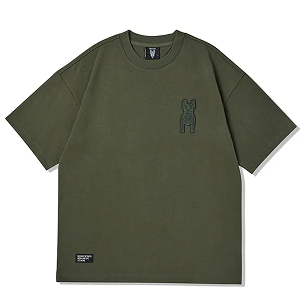 Áo Phông LifeWork Silicon Radok Tshirt LW225TS904 Màu Xanh Khaki