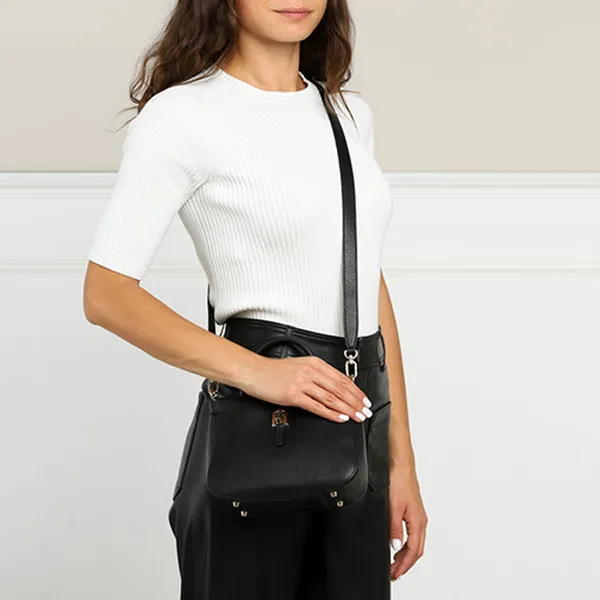 Túi Xách Tay Furla Palazzo Mini Tote Nero Crossbody Bag Màu Đen