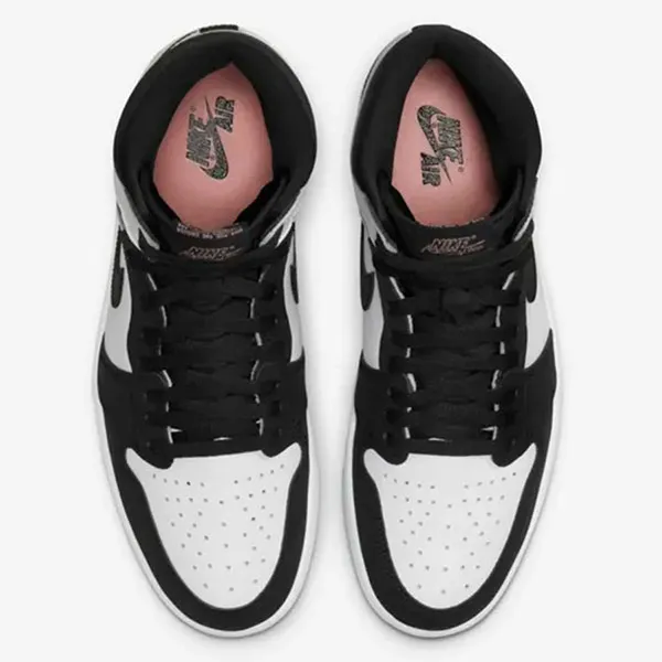 Giày Thể Thao Nike Air Jordan 1 High Bleached Coral 555088-108 Màu Đen