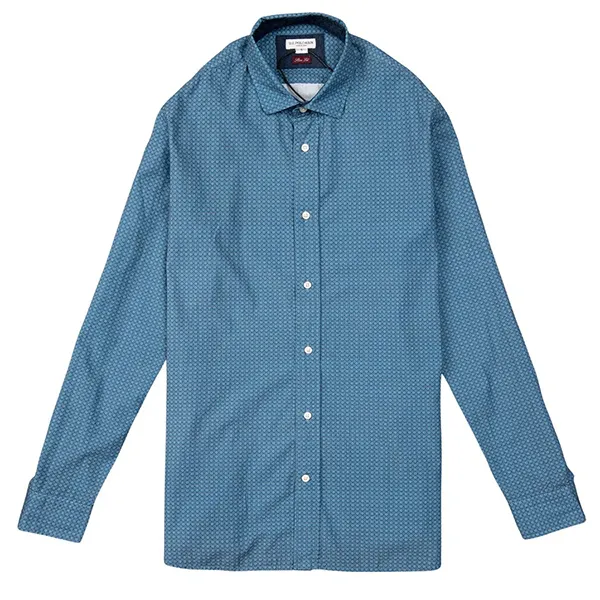 Áo Sơ Mi U.S. Polo Assn. Kẻ Ô Nhỏ Xanh Blue - Thời trang - Vua Hàng Hiệu