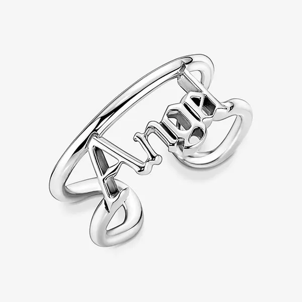 Nhẫn Pandora Me Angel Open Ring Màu Bạc